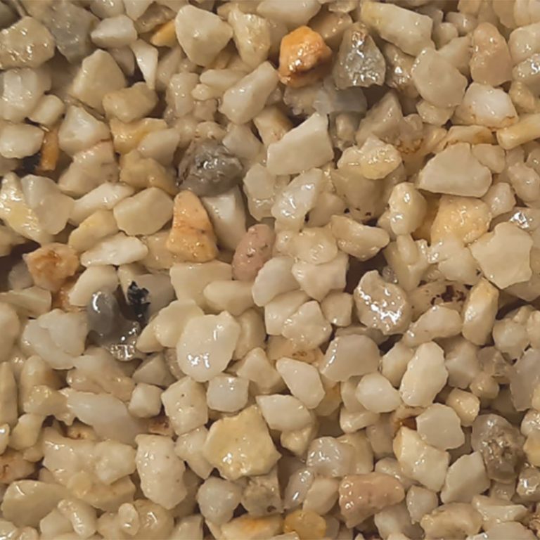 [QG] Quartz Blanc Beige - Graviers-Résine